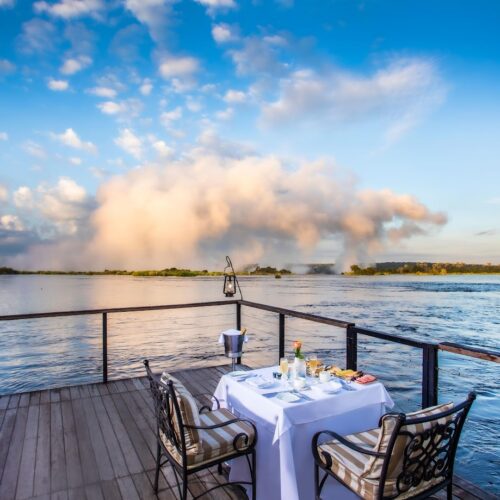 Dining in Zambia